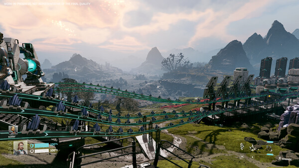 Screenshot of StarRupture gameplay showing in-action mechanics