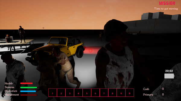 Screenshot z Wounded