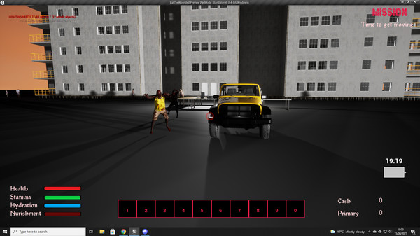 Screenshot z Wounded