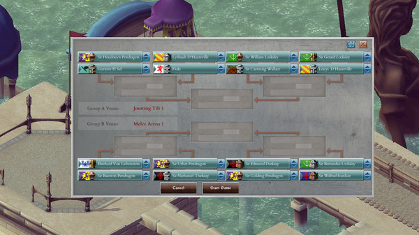 Screenshot z Tourney