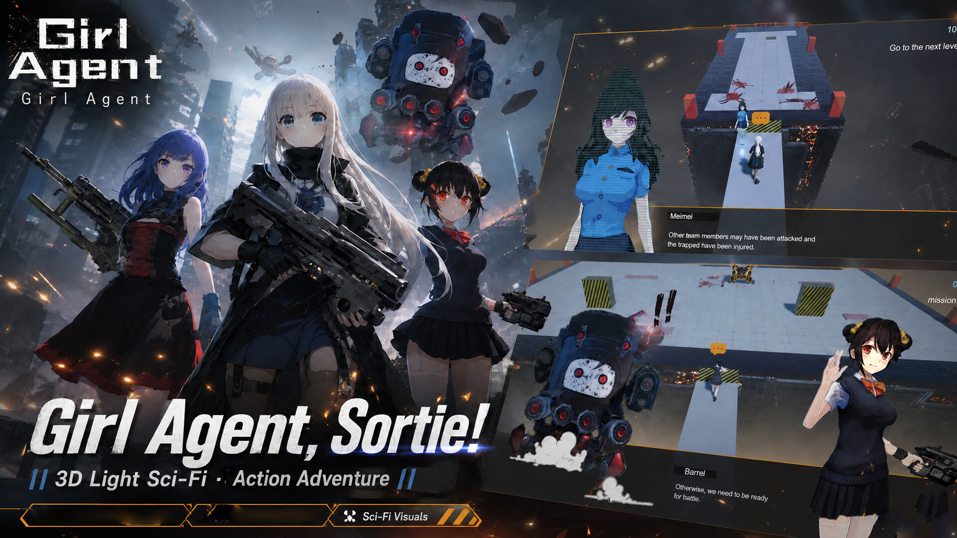 girl agent Featured Screenshot #1