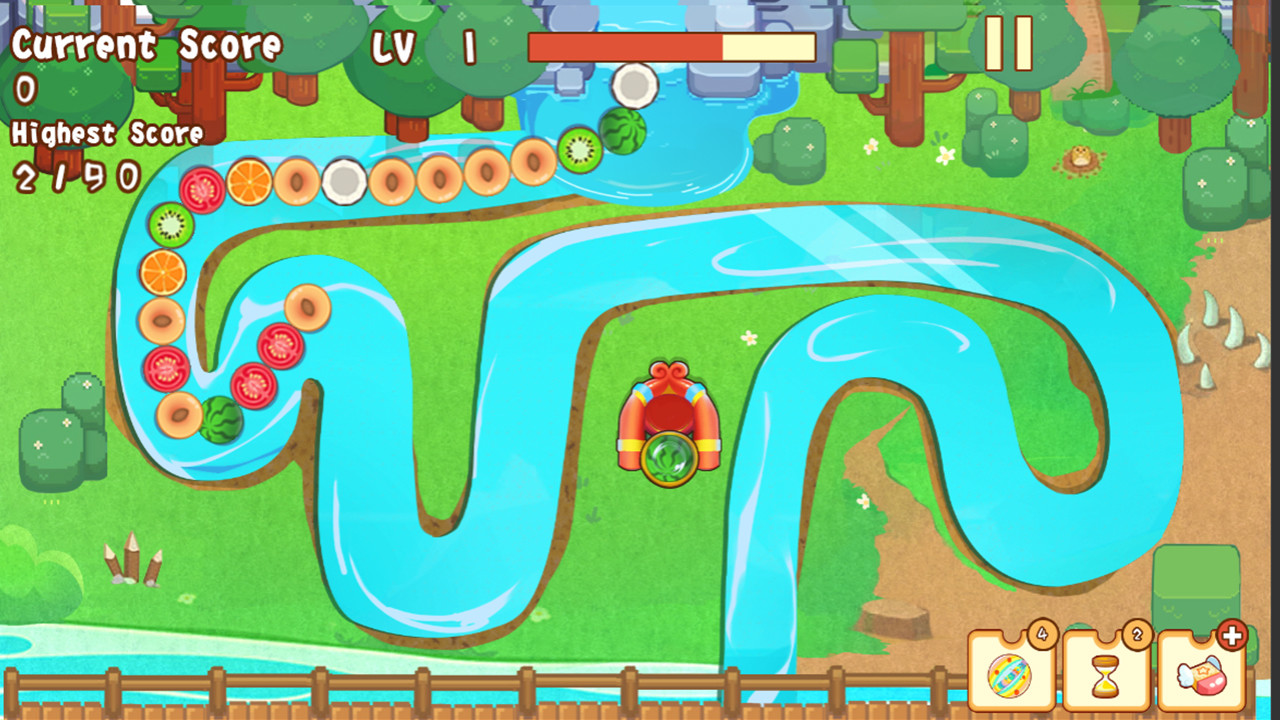 screenshot of 水果祖玛 | Fruit Zumba 1