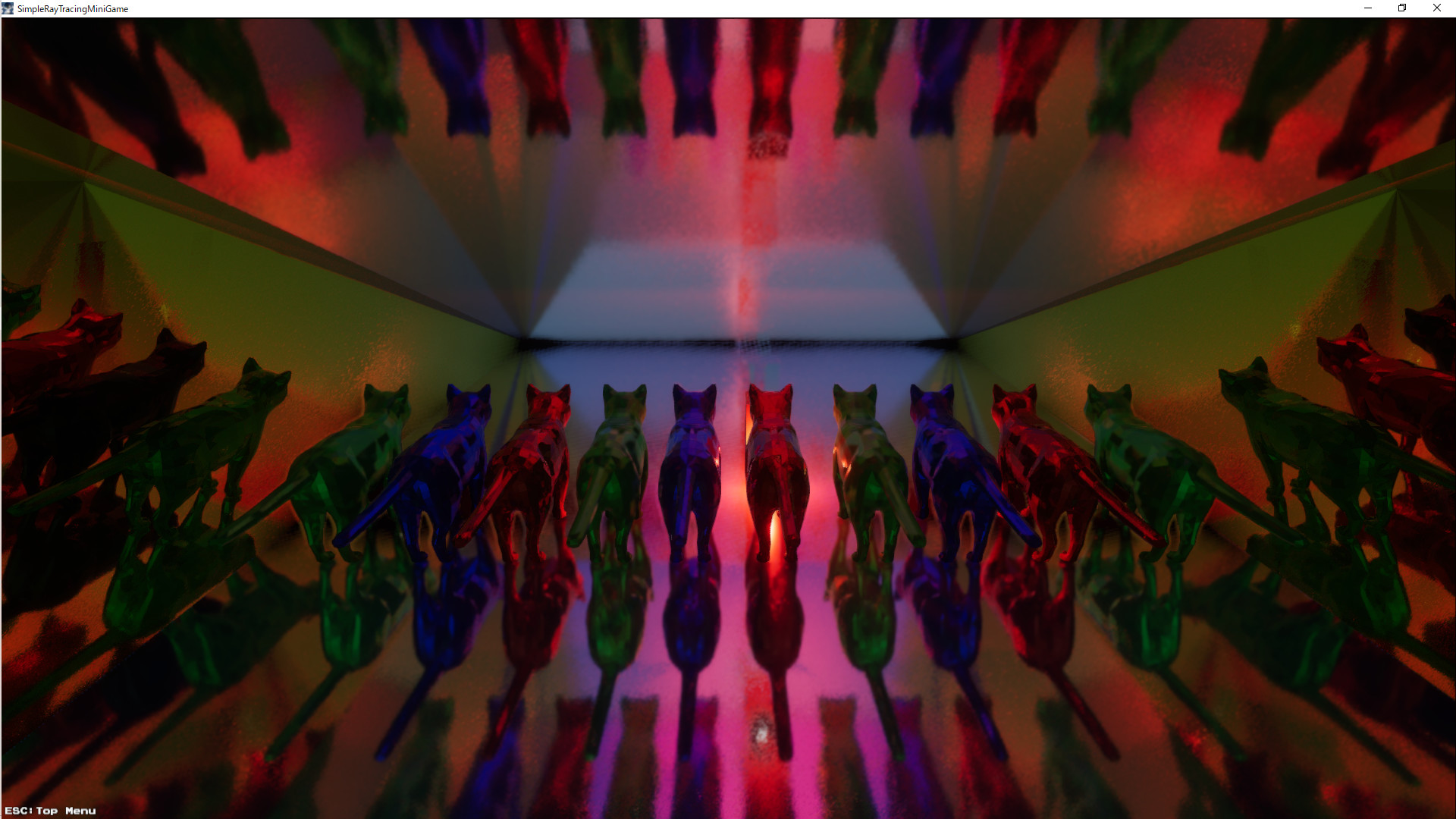 #4. Simple Ray tracing Mini Game 10 (Steam) 由: Kazumitsu Ota