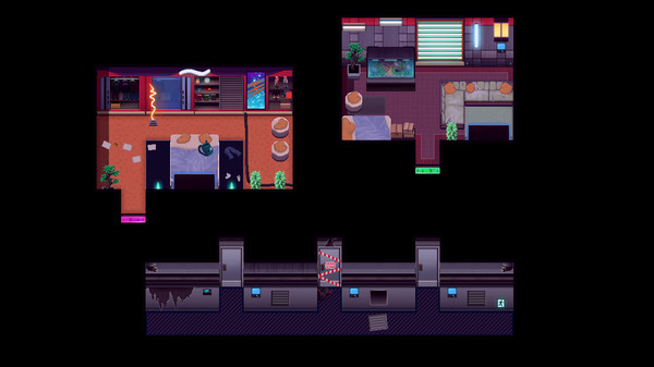 RPG Maker MV - Winlu Cyberpunk Tileset - Interior