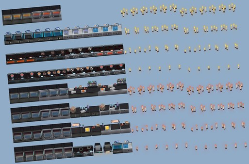 RPG Maker MZ - Winlu Cyberpunk Tileset - Interior
