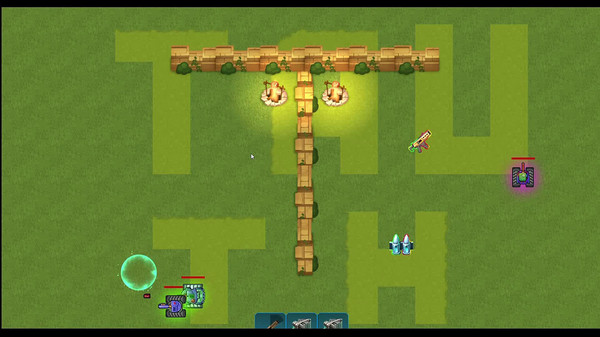 Screenshot z 最后的坦克大战