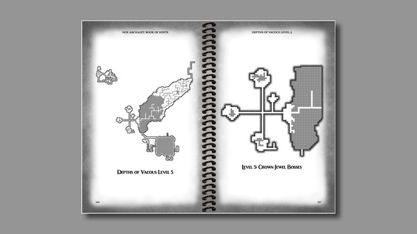 Screenshot z Nox Archaist Book of Hints