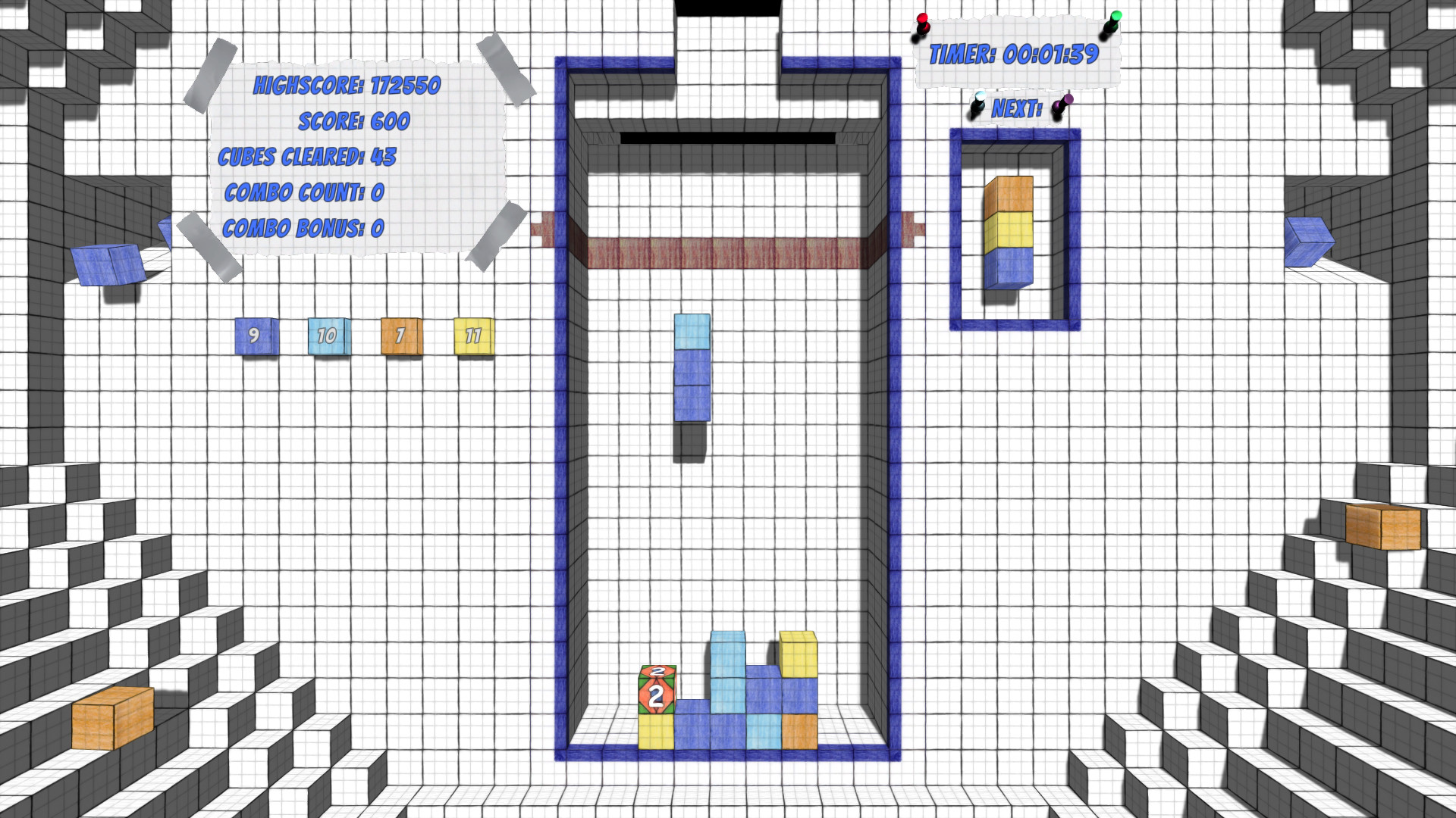 #3. Papertris (Steam) 由: Paper_Games