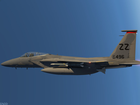 X-Plane 11 - Add-on: FACO Simulations - F-15C Eagle — скриншот 14