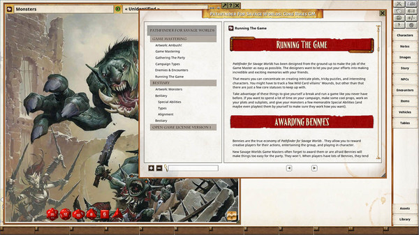 Fantasy Grounds - Pathfinder for Savage Worlds Core Rules