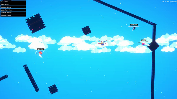 Screenshot z COCKEYED HELICOPTERS Screenshot z COCKEYED HELICOPTERS