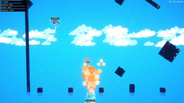 Screenshot z COCKEYED HELICOPTERS Screenshot z COCKEYED HELICOPTERS