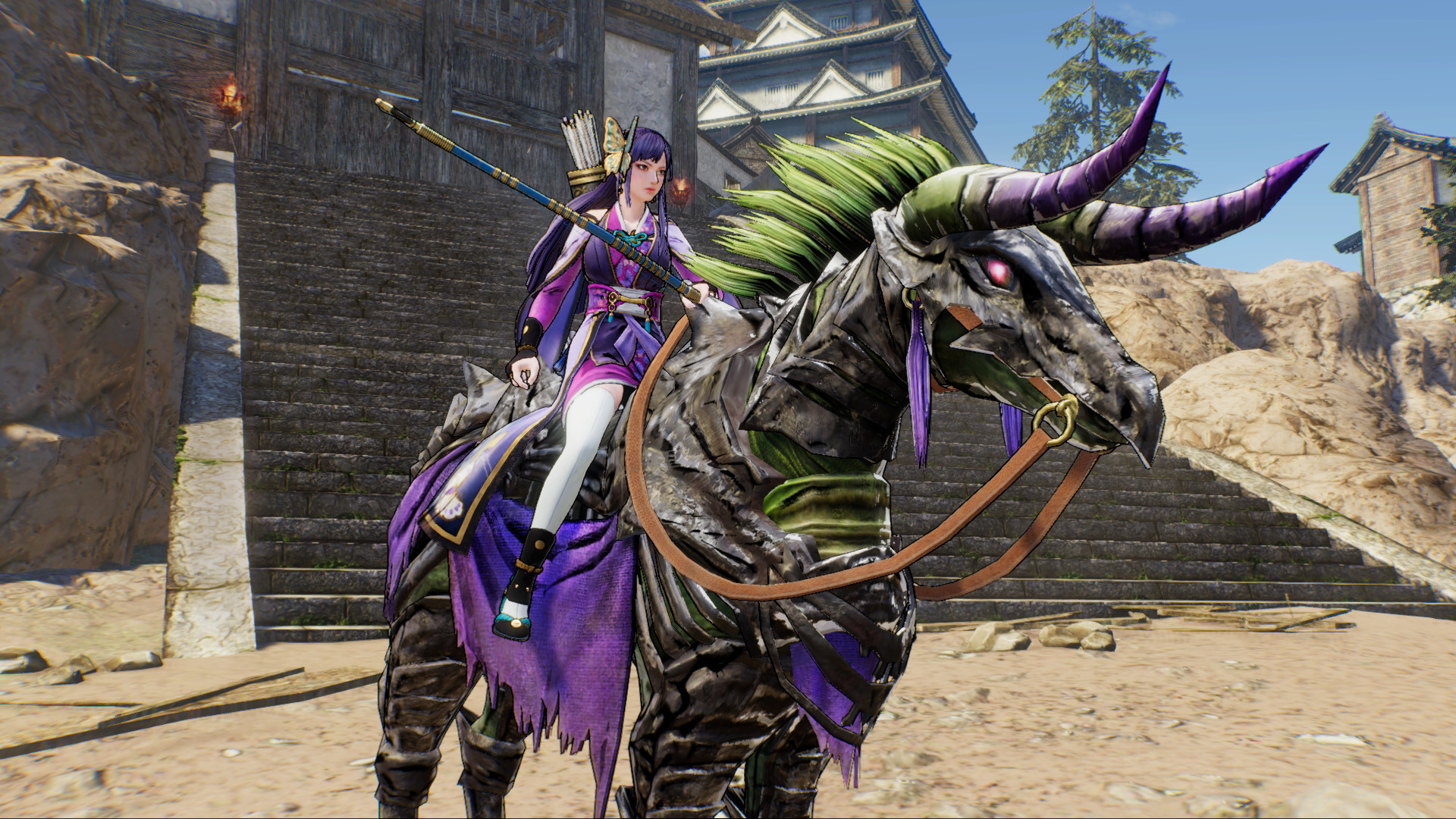 SAMURAI WARRIORS 5 - Additional Horse "Black Shadow" Featured Screenshot #1