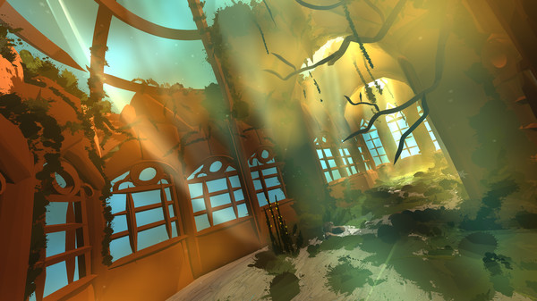 Screenshot z Open Brush Screenshot z Open Brush