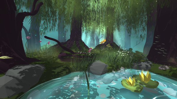 Screenshot z Open Brush Screenshot z Open Brush