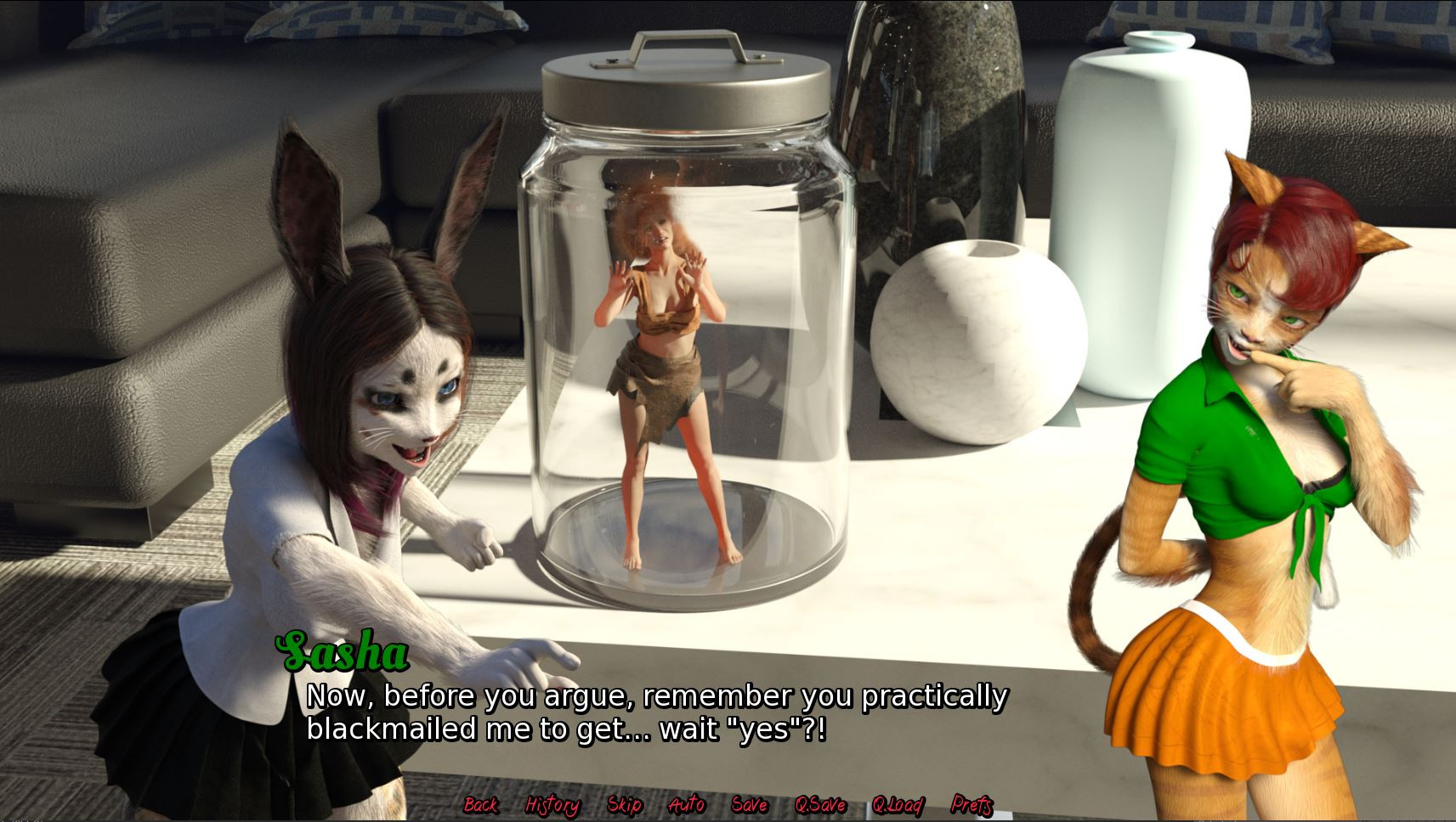 Voronica Cleans House: a Vore Adventure screenshot #2