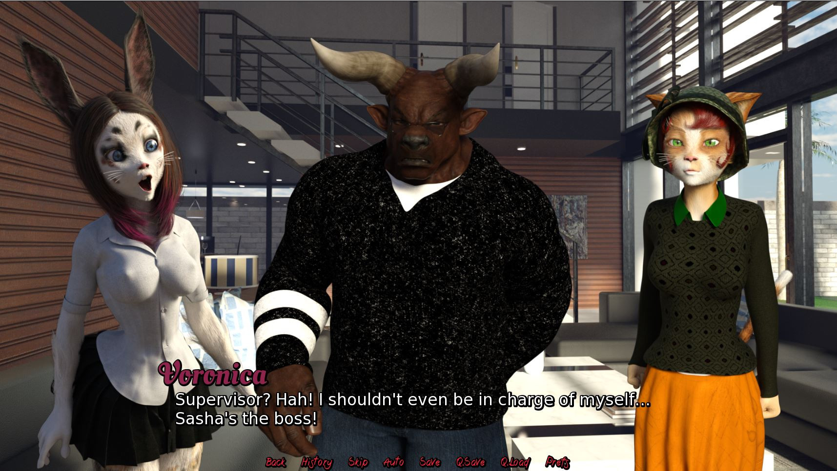 Voronica Cleans House: a Vore Adventure screenshot #1