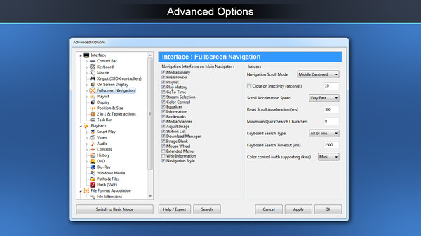 Zoom Player 16 : Steam Edition screenshot 3