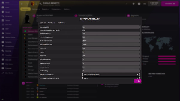 KHAiHOM.com - Football Manager 2022 In-game Editor