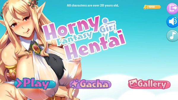 Horny Fantasy Girl Hentai screenshot 1