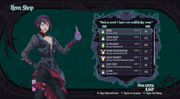 Screenshot z Absolute Tactics: Daughters of Mercy