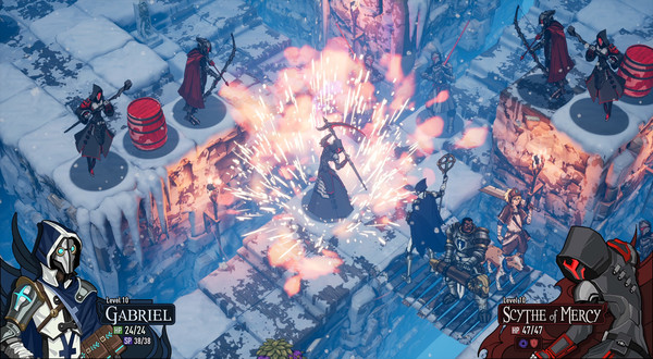 Screenshot z Absolute Tactics: Daughters of Mercy