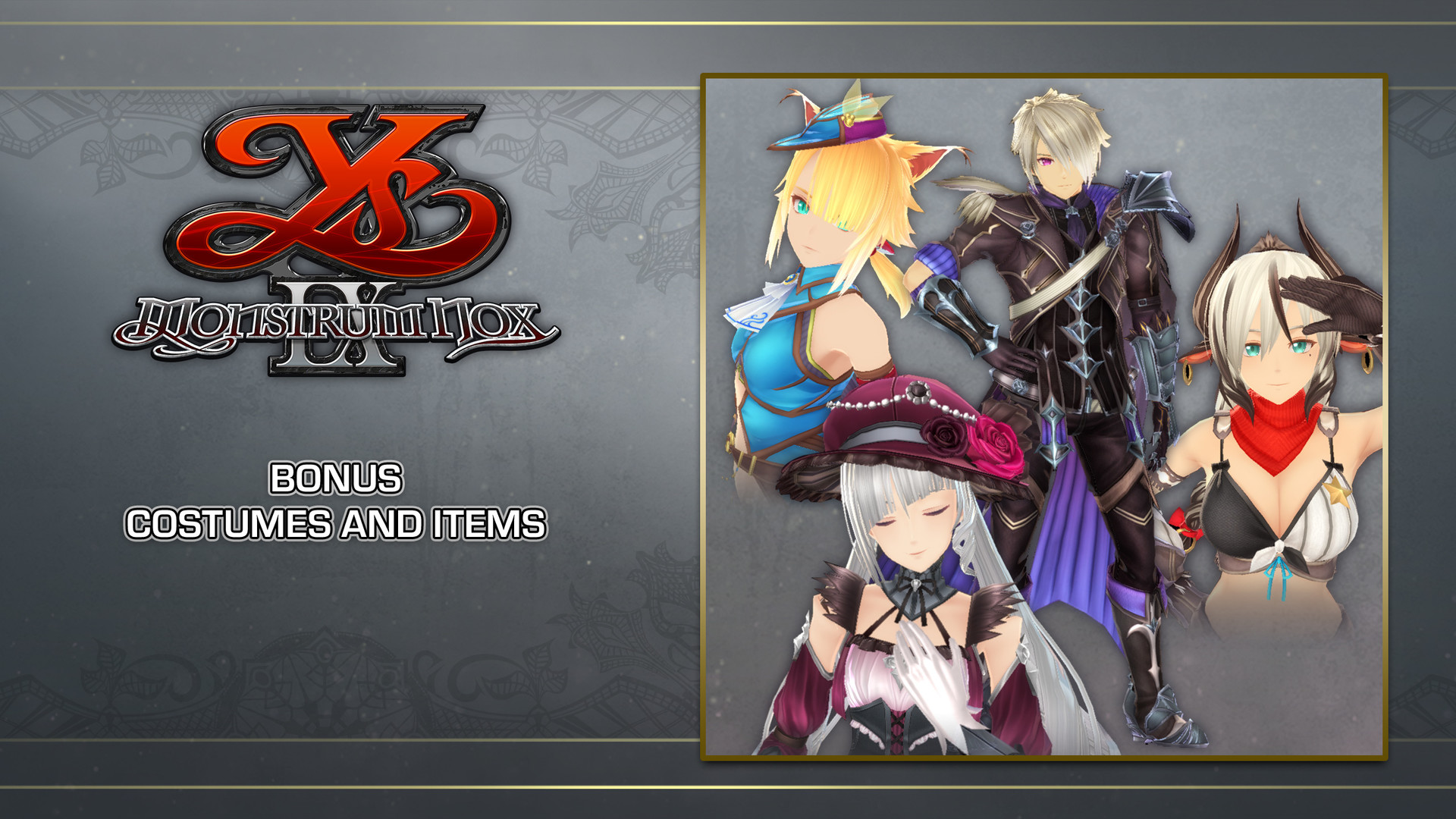 Ys IX: Monstrum Nox - Bonus Costumes and Items Featured Screenshot #1