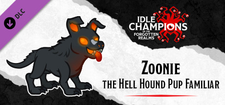 Idle Champions - Zoonie the Hellhound Pup Familiar Pack cover art