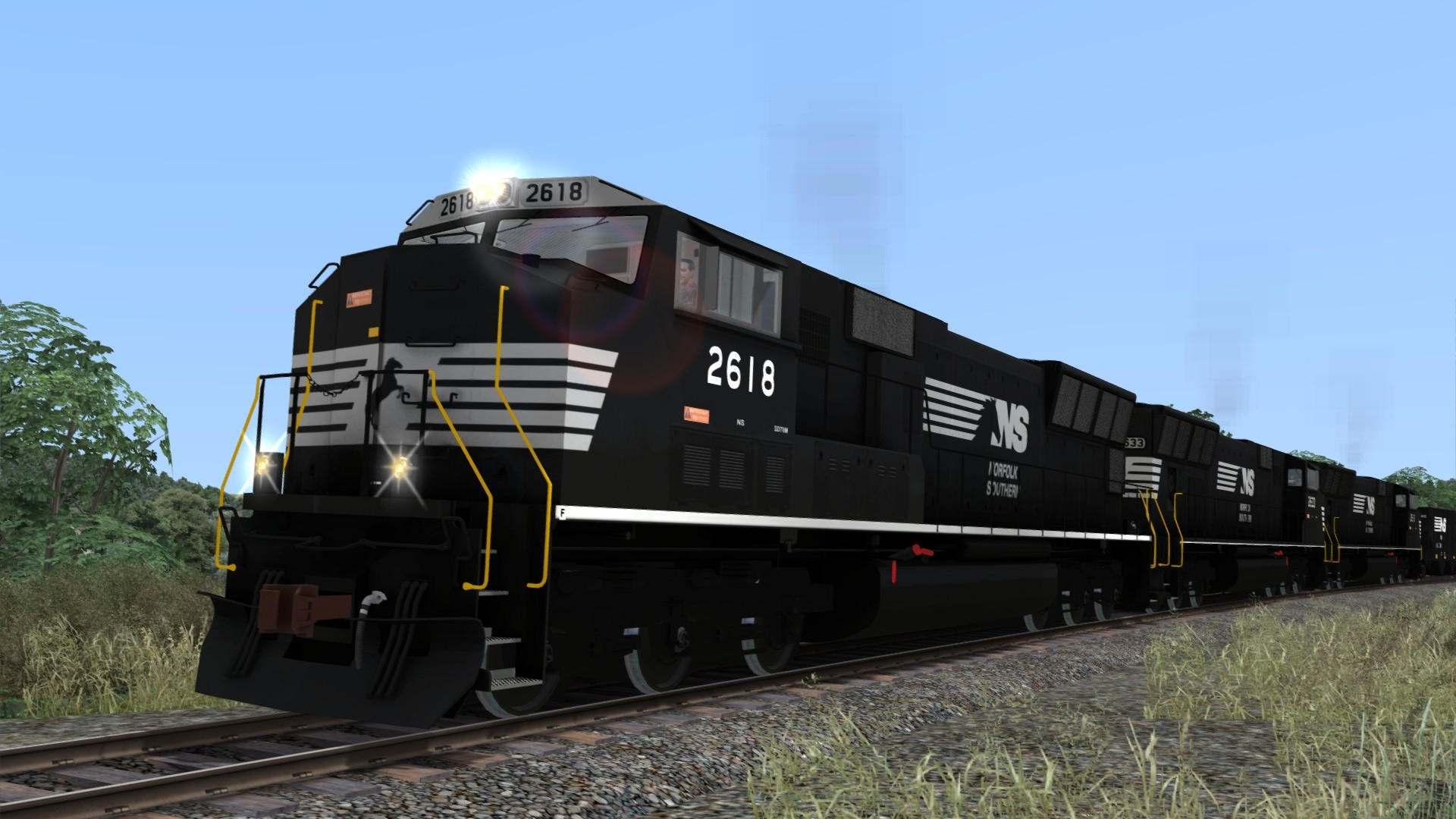 Train Simulator: Norfolk Southern SD70M Loco Add-On Featured Screenshot #1