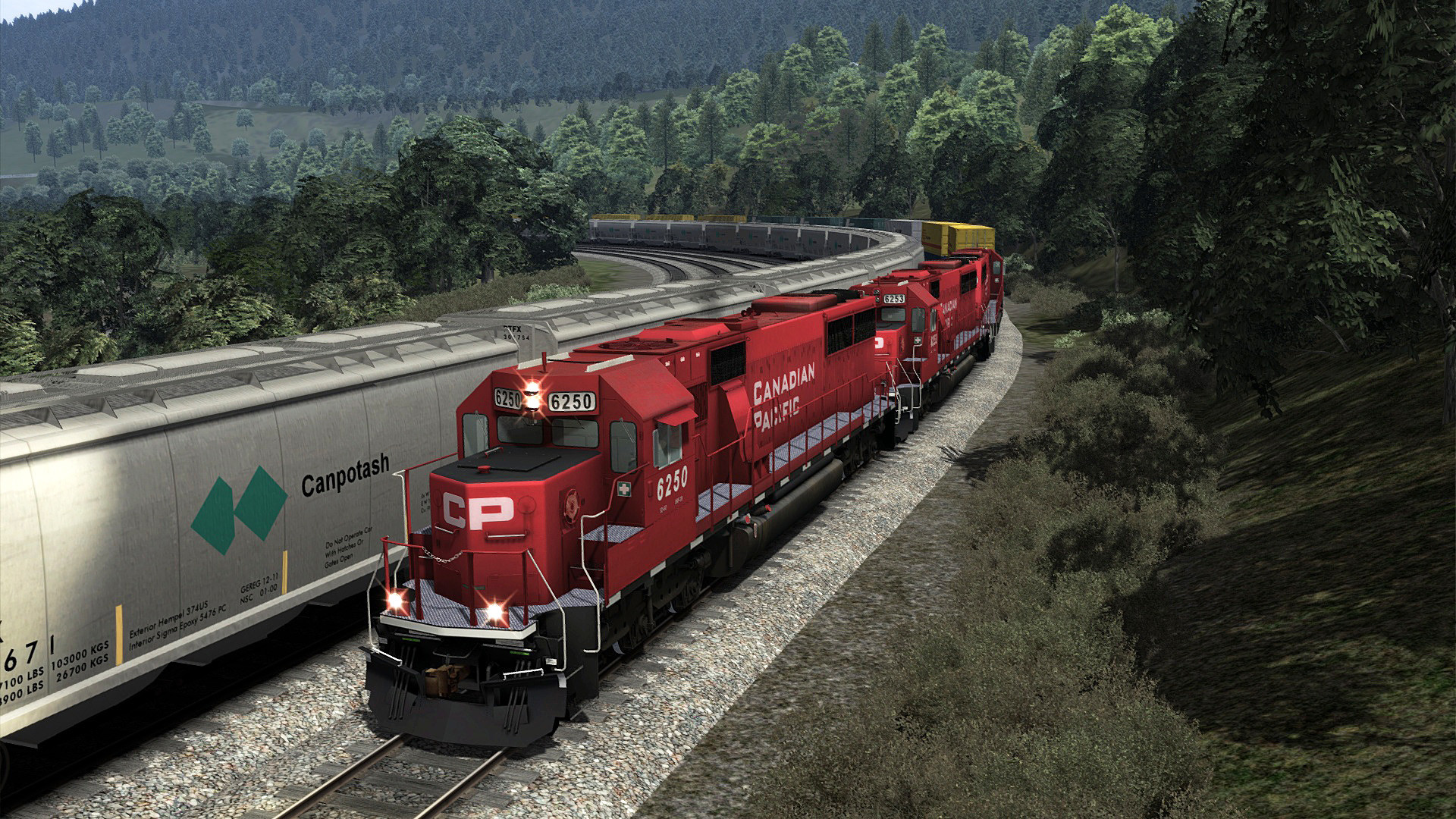 Train Simulator: Canadian Pacific SD60 Loco Add-On Featured Screenshot #1