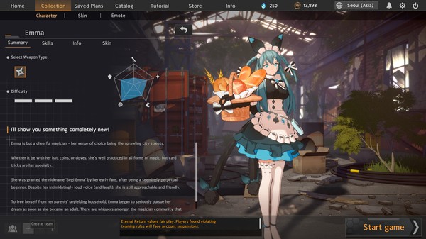 Eternal Return Summer Sale Characters X Skins Bundle