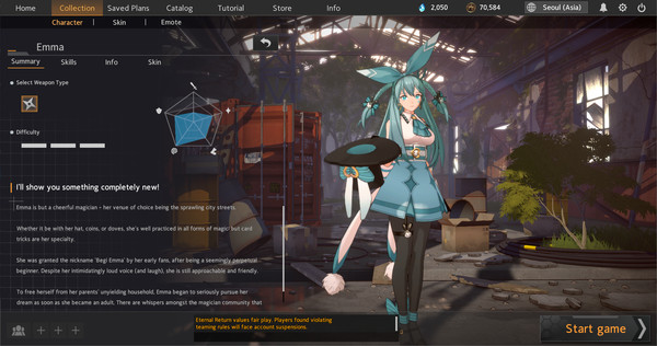 Eternal Return Summer Sale Characters X Skins Bundle