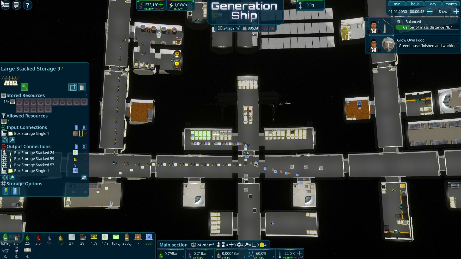 Generation Ship screenshot 1