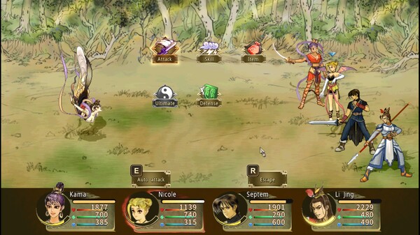 Screenshot z Xuan-Yuan Sword: Mists Beyond the Mountains