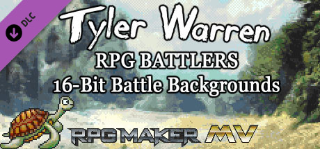 RPG Maker MV - Tyler Warren RPG Battlers - 16 Bit Battle Backgrounds banner image