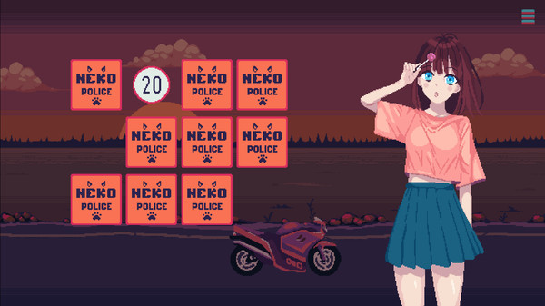 Screenshot z Anime Sunset Ride