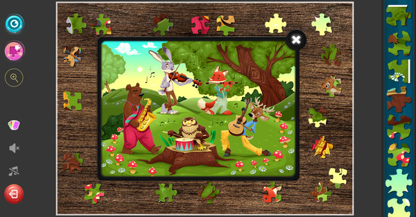 Screenshot z Children's Jigsaw Puzzles - Beautifully Illustrated - Expansion Pack Screenshot z Children's Jigsaw Puzzles - Beautifully Illustrated - Expansion Pack