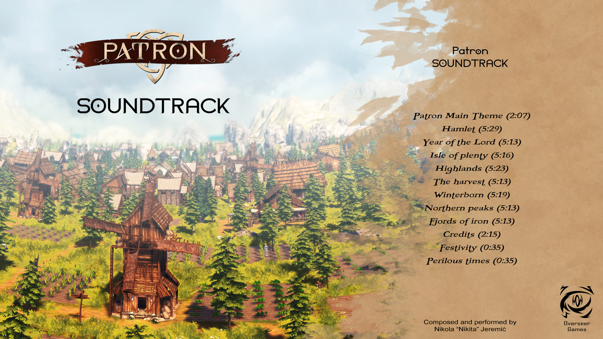 Patron Soundtrack Featured Screenshot #1