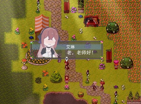 Flowering Across 樱下花期.