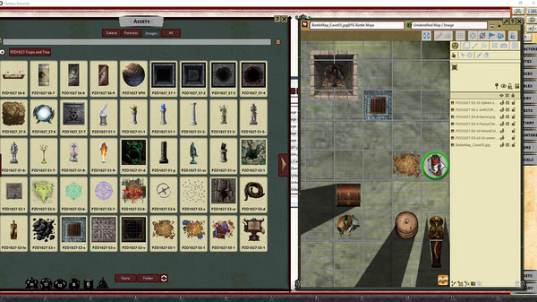 Fantasy Grounds - Pathfinder RPG - Traps and Treasure Pawns