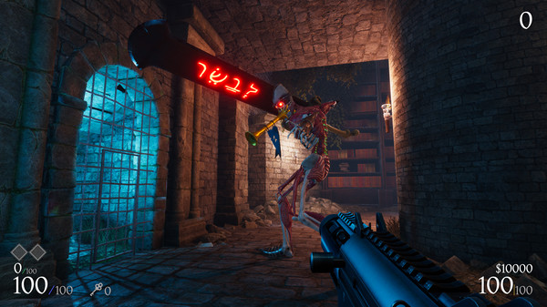Screenshot of MAYHEM gameplay showing in-action mechanics