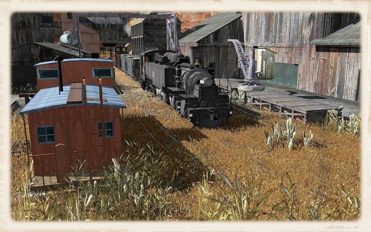 Screenshot z Trainz 2019 DLC - Cilie Oldphartz Railroad