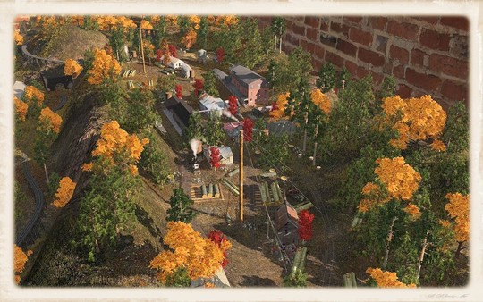 Screenshot z Trainz 2019 DLC - Cilie Oldphartz Railroad