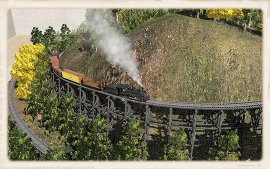 Screenshot z Trainz 2019 DLC - Cilie Oldphartz Railroad