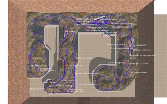 Screenshot z Trainz 2019 DLC - Cilie Oldphartz Railroad