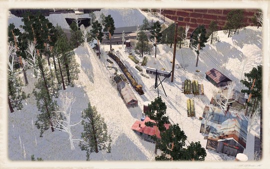 Screenshot z Trainz 2019 DLC - Cilie Oldphartz Railroad