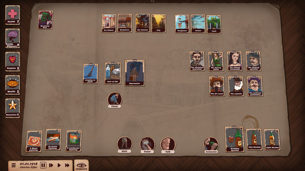 Screenshot z Artist Life Simulator