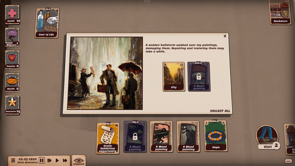Screenshot z Artist Life Simulator