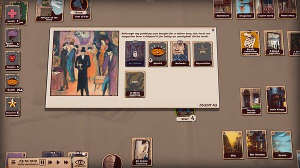 Screenshot z Artist Life Simulator