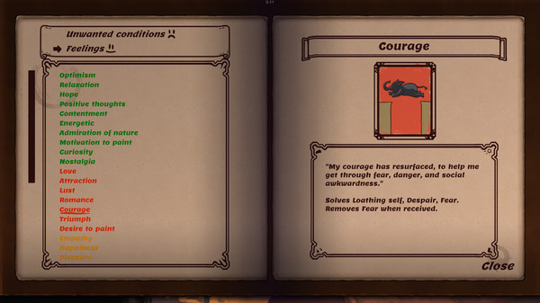 Screenshot z Artist Life Simulator